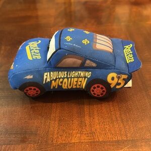 Ty Sparkle Disney Pixar Cars 3 Fabulous Lightning McQueen 7" Plush Toy B…